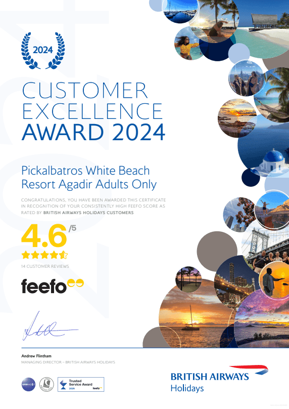 pickalbatros white beach agadir 